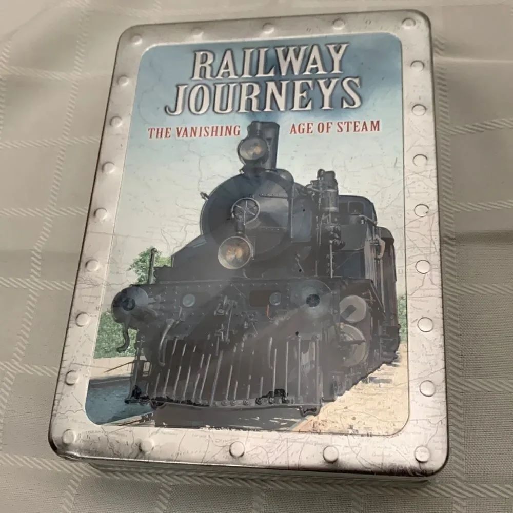 Railway Journeys The Vanishing Age Of Steam 1920’s 30’s 40’s 5 DVD’S Set New Box